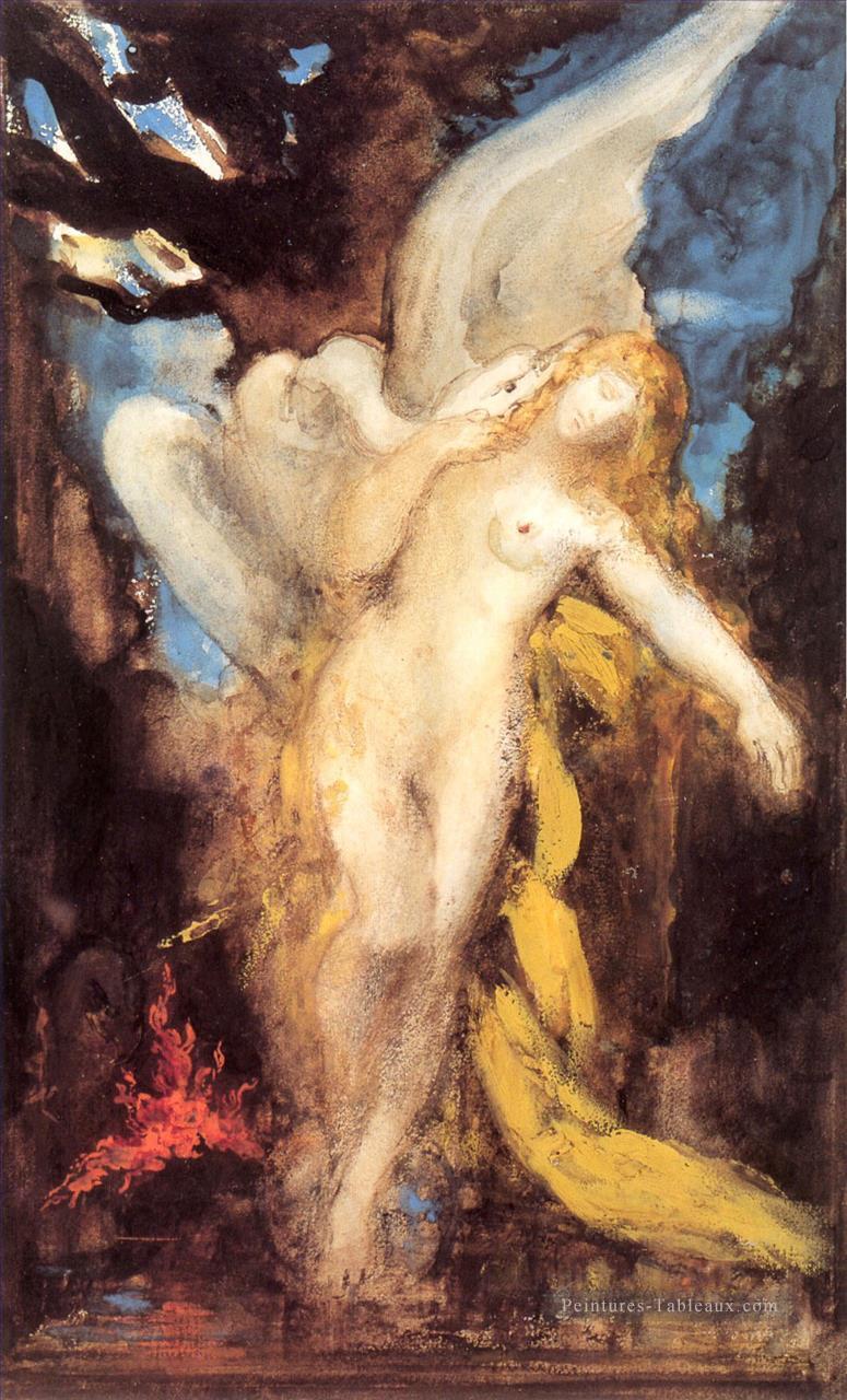 leda Symbolisme mythologique biblique Gustave Moreau Peintures à l'huile